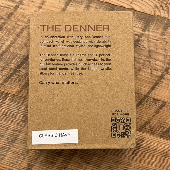 Brand new in package classic navy Andar Denner Wallet. - Picture 4 of 5